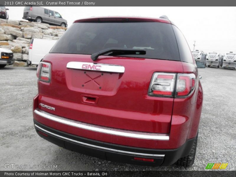 Crystal Red Tintcoat / Ebony 2013 GMC Acadia SLE