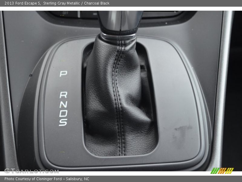 Sterling Gray Metallic / Charcoal Black 2013 Ford Escape S