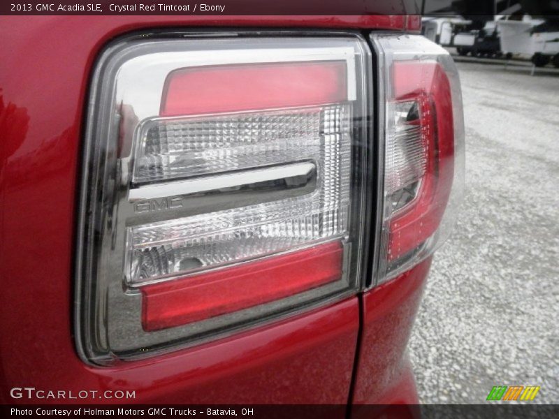 Crystal Red Tintcoat / Ebony 2013 GMC Acadia SLE
