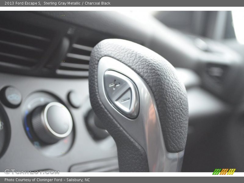 Sterling Gray Metallic / Charcoal Black 2013 Ford Escape S