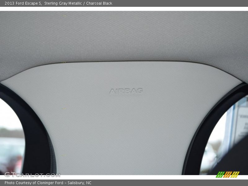 Sterling Gray Metallic / Charcoal Black 2013 Ford Escape S
