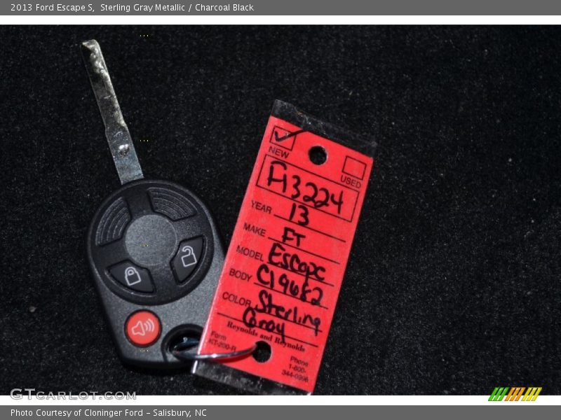 Keys of 2013 Escape S