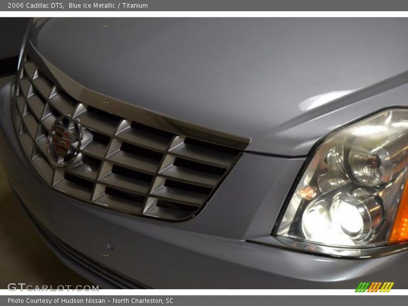 Blue Ice Metallic / Titanium 2006 Cadillac DTS