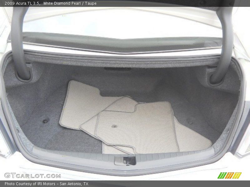 White Diamond Pearl / Taupe 2009 Acura TL 3.5