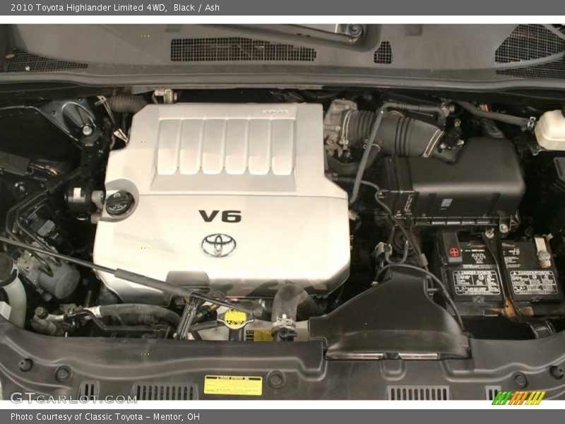  2010 Highlander Limited 4WD Engine - 3.5 Liter DOHC 24-Valve VVT-i V6