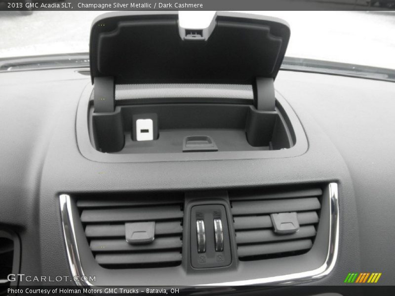 Champagne Silver Metallic / Dark Cashmere 2013 GMC Acadia SLT