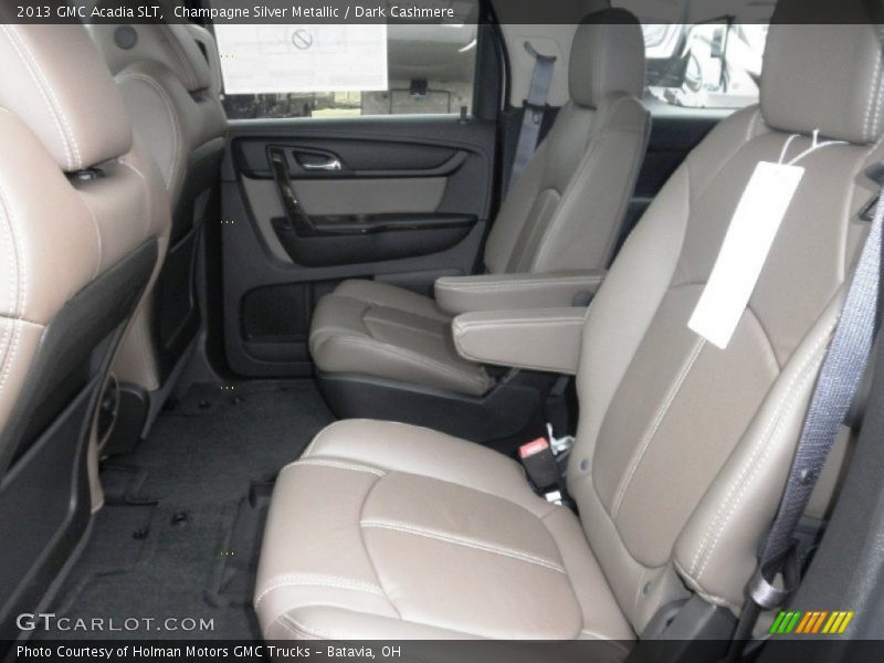 Rear Seat of 2013 Acadia SLT