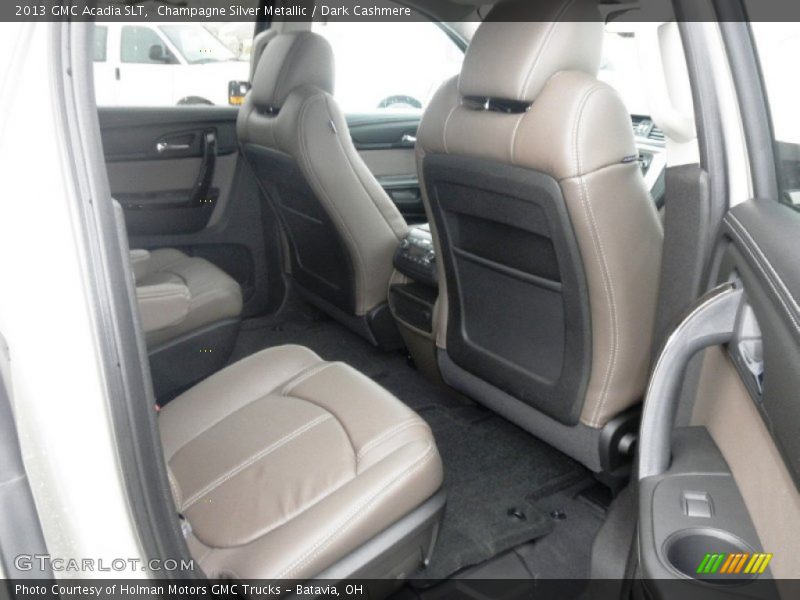 Champagne Silver Metallic / Dark Cashmere 2013 GMC Acadia SLT