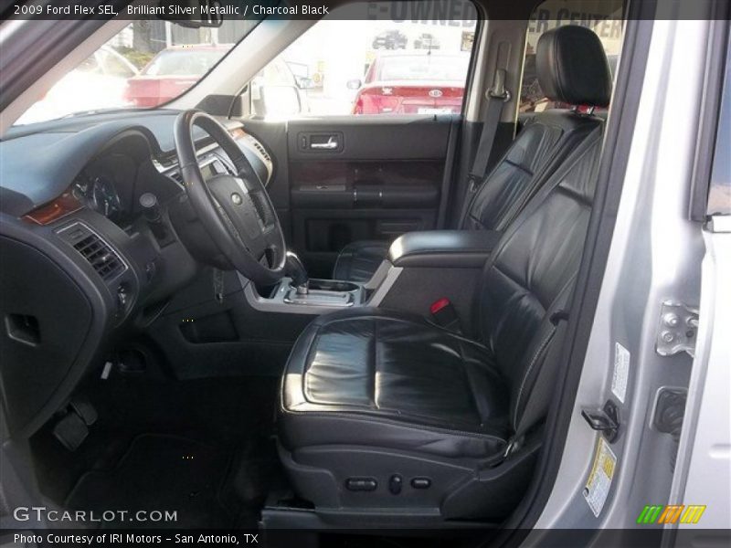 Brilliant Silver Metallic / Charcoal Black 2009 Ford Flex SEL