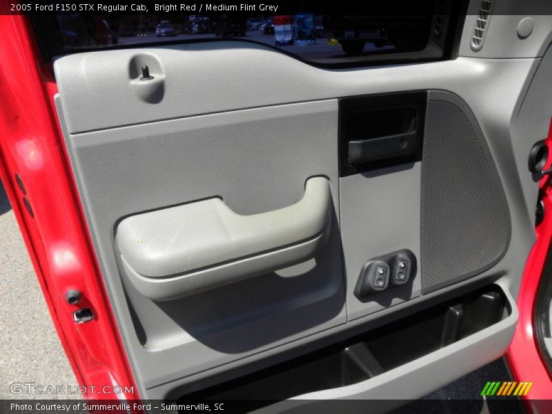 Bright Red / Medium Flint Grey 2005 Ford F150 STX Regular Cab