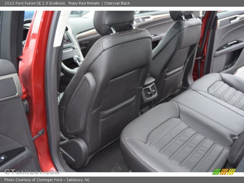 Rear Seat of 2013 Fusion SE 2.0 EcoBoost