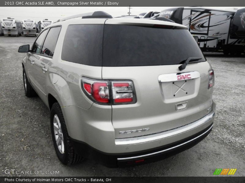  2013 Acadia SLE AWD Champagne Silver Metallic