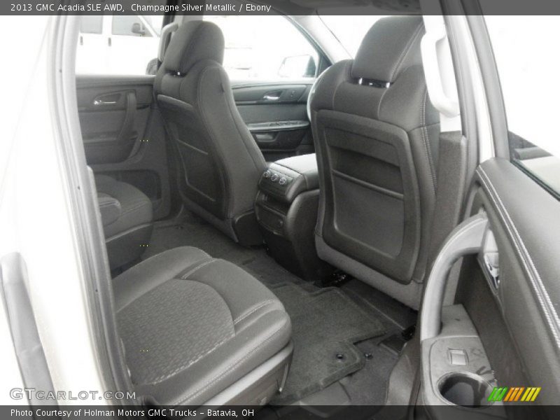  2013 Acadia SLE AWD Ebony Interior