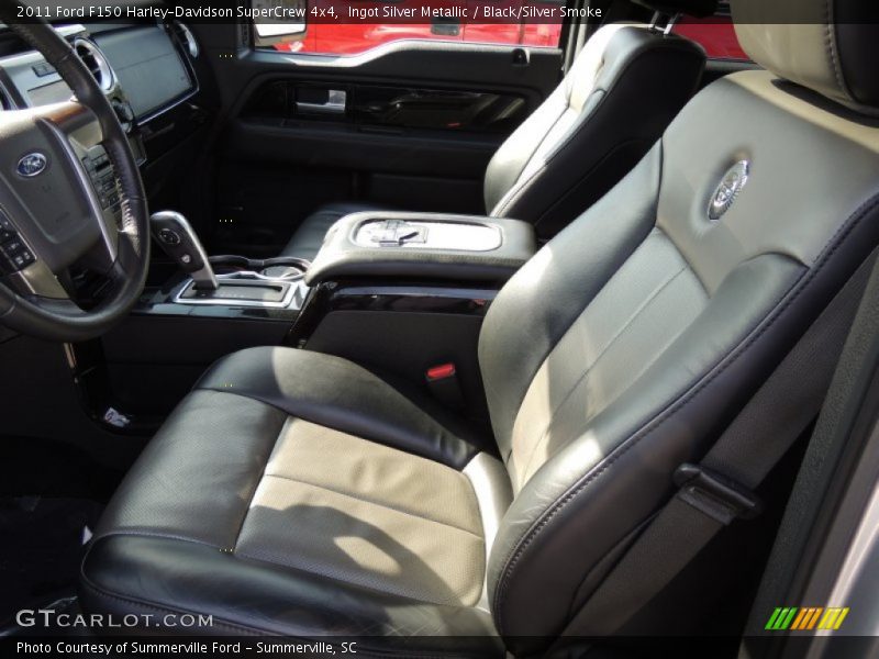 Front Seat of 2011 F150 Harley-Davidson SuperCrew 4x4