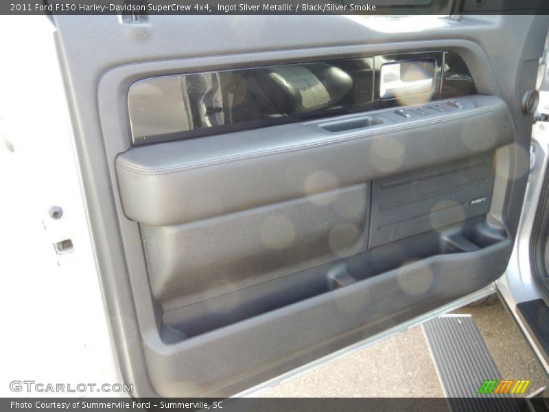 Ingot Silver Metallic / Black/Silver Smoke 2011 Ford F150 Harley-Davidson SuperCrew 4x4