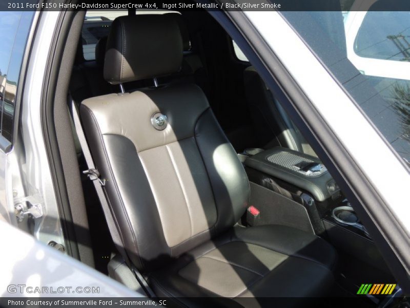 Ingot Silver Metallic / Black/Silver Smoke 2011 Ford F150 Harley-Davidson SuperCrew 4x4