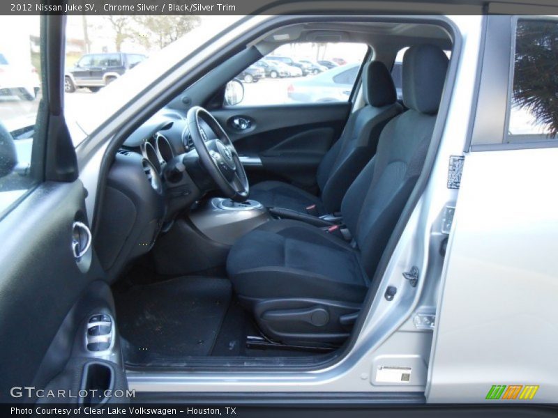 Chrome Silver / Black/Silver Trim 2012 Nissan Juke SV