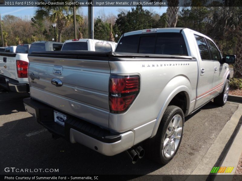 Ingot Silver Metallic / Black/Silver Smoke 2011 Ford F150 Harley-Davidson SuperCrew 4x4