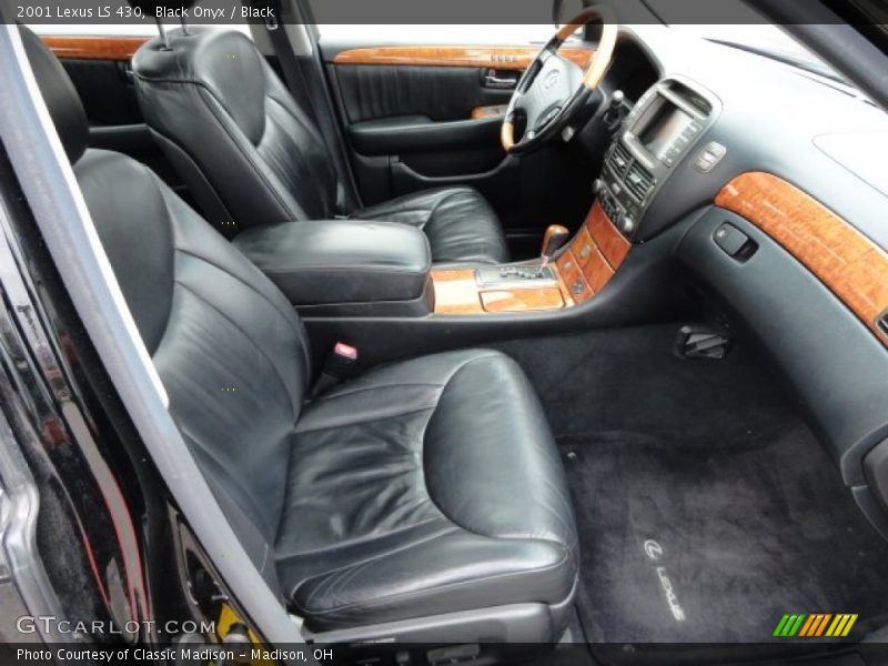 Black Onyx / Black 2001 Lexus LS 430