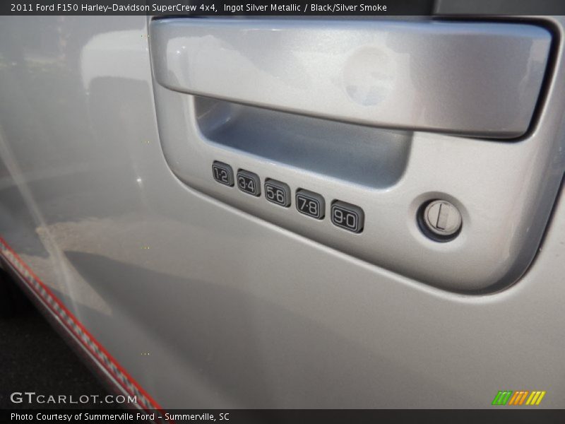 Ingot Silver Metallic / Black/Silver Smoke 2011 Ford F150 Harley-Davidson SuperCrew 4x4