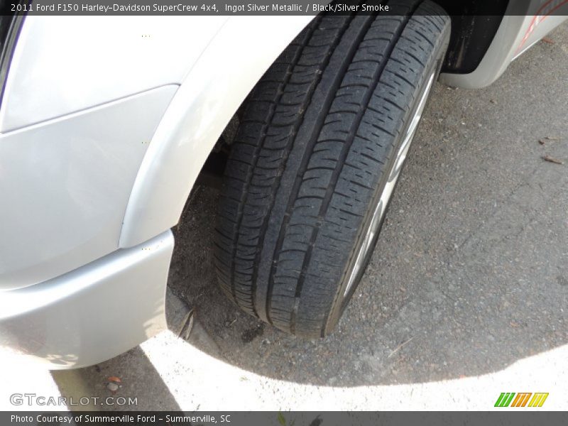 Ingot Silver Metallic / Black/Silver Smoke 2011 Ford F150 Harley-Davidson SuperCrew 4x4