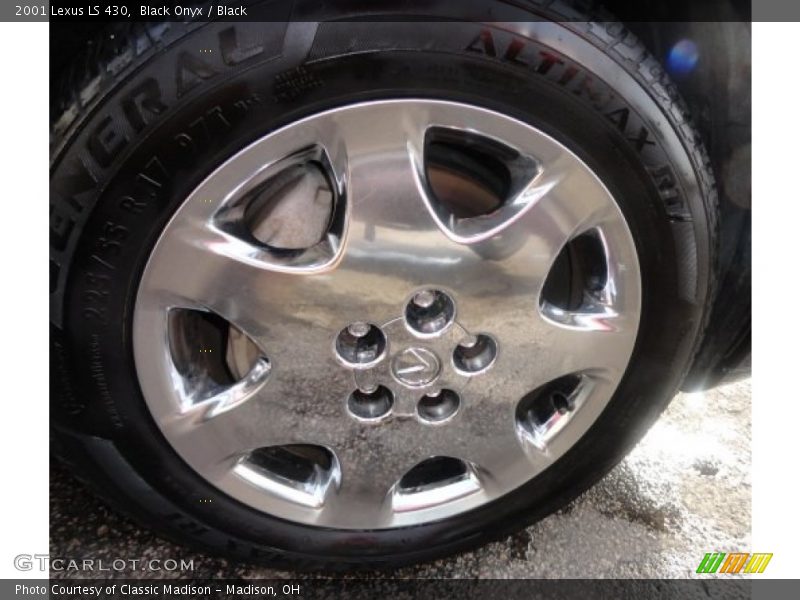 Black Onyx / Black 2001 Lexus LS 430