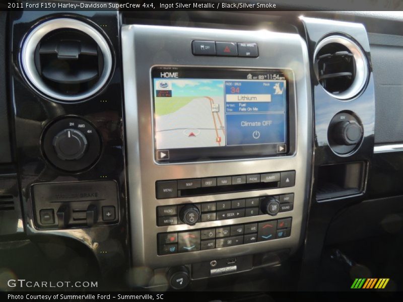 Navigation of 2011 F150 Harley-Davidson SuperCrew 4x4