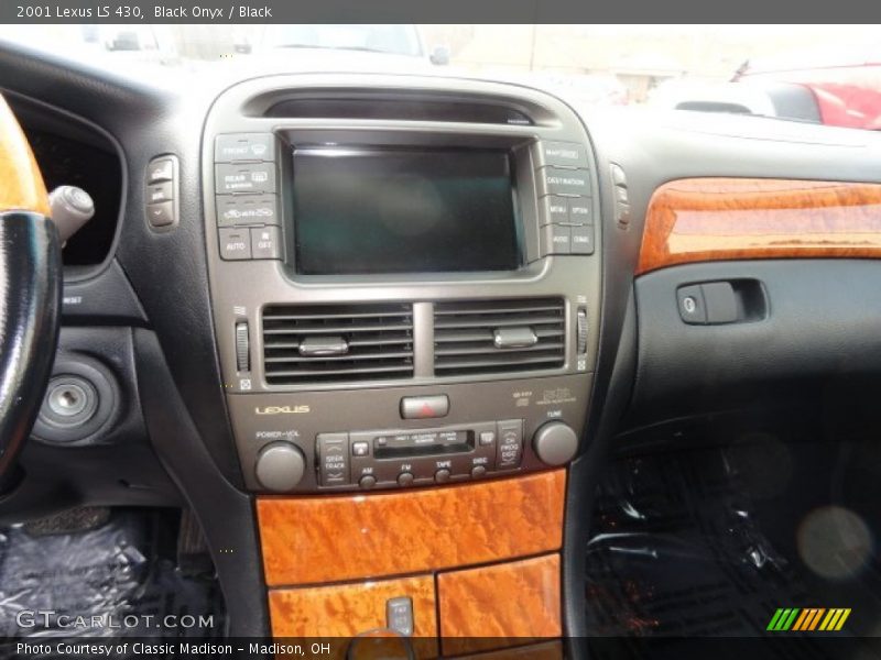 Black Onyx / Black 2001 Lexus LS 430