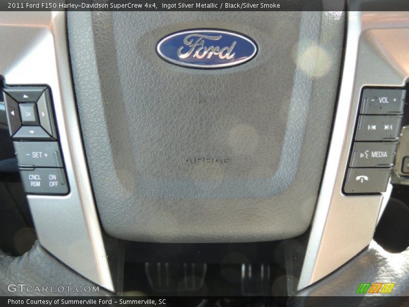 Ingot Silver Metallic / Black/Silver Smoke 2011 Ford F150 Harley-Davidson SuperCrew 4x4