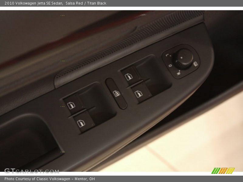 Salsa Red / Titan Black 2010 Volkswagen Jetta SE Sedan