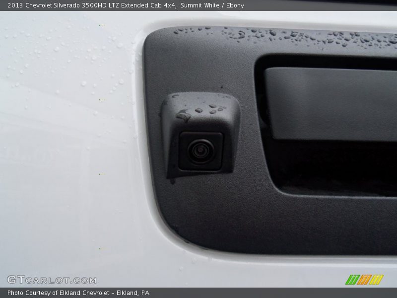 Summit White / Ebony 2013 Chevrolet Silverado 3500HD LTZ Extended Cab 4x4