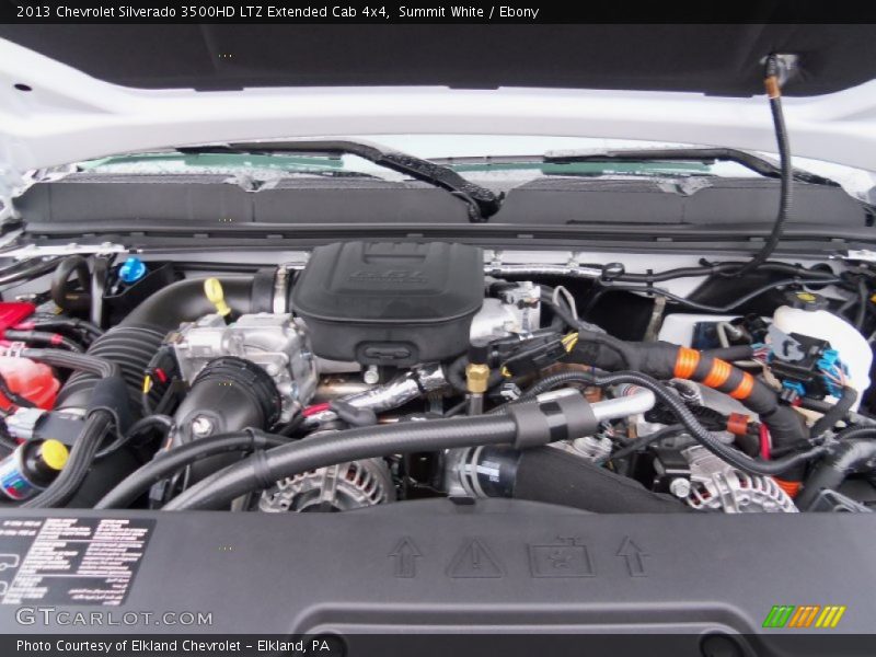  2013 Silverado 3500HD LTZ Extended Cab 4x4 Engine - 6.6 Liter OHV 32-Valve Duramax Turbo-Diesel V8