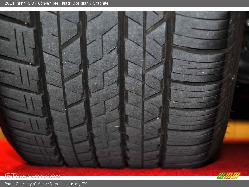Black Obsidian / Graphite 2011 Infiniti G 37 Convertible