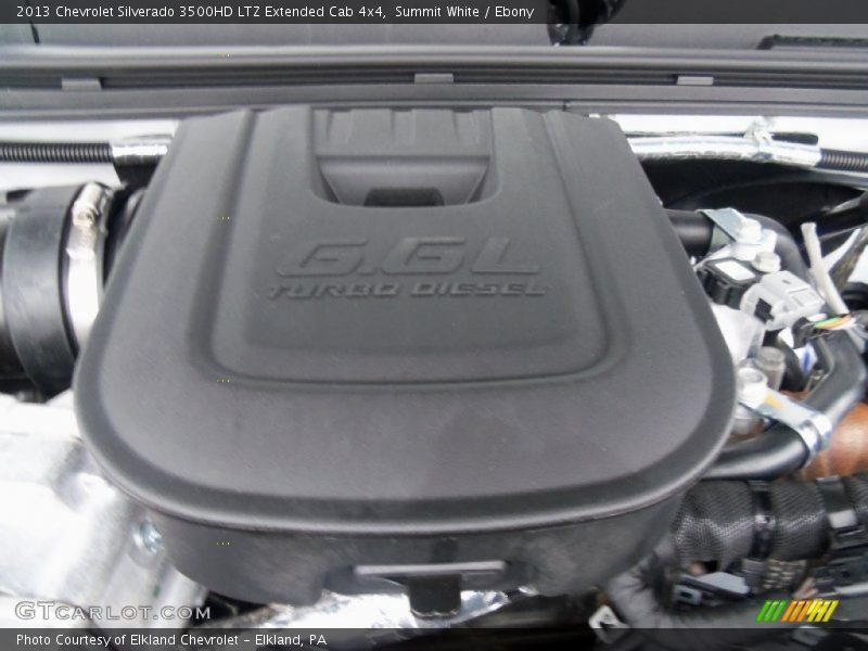  2013 Silverado 3500HD LTZ Extended Cab 4x4 Engine - 6.6 Liter OHV 32-Valve Duramax Turbo-Diesel V8