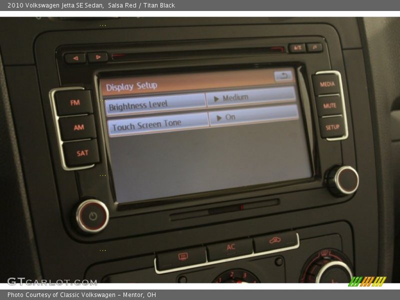 Salsa Red / Titan Black 2010 Volkswagen Jetta SE Sedan