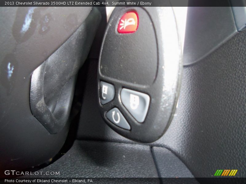 Keys of 2013 Silverado 3500HD LTZ Extended Cab 4x4