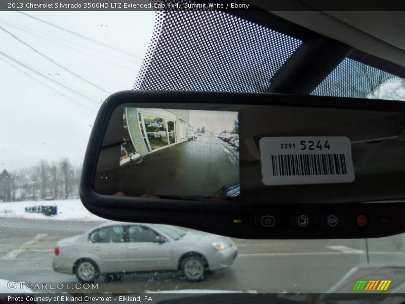 Summit White / Ebony 2013 Chevrolet Silverado 3500HD LTZ Extended Cab 4x4