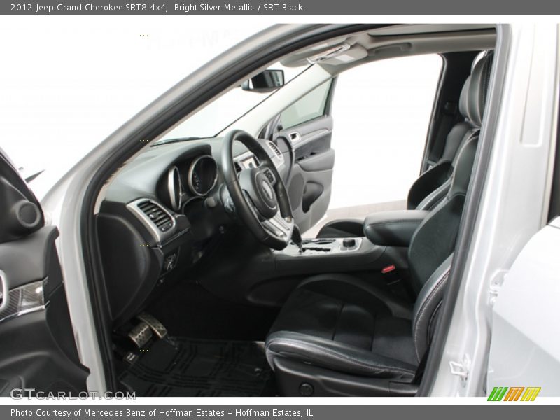 Bright Silver Metallic / SRT Black 2012 Jeep Grand Cherokee SRT8 4x4