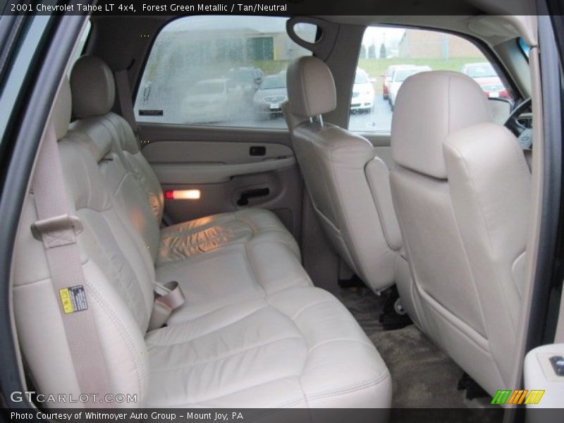 Rear Seat of 2001 Tahoe LT 4x4