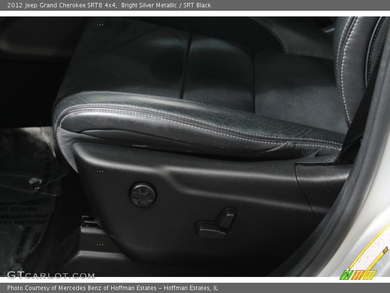 Bright Silver Metallic / SRT Black 2012 Jeep Grand Cherokee SRT8 4x4