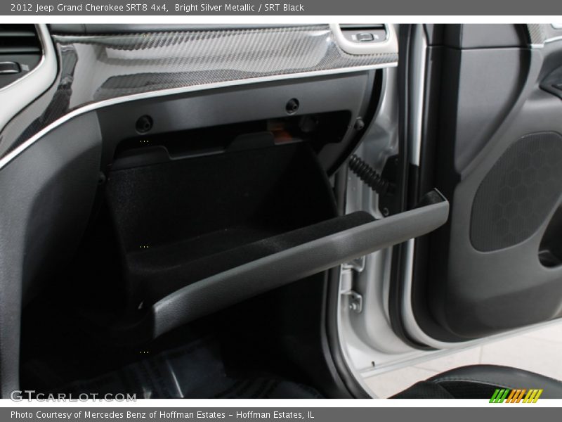 Bright Silver Metallic / SRT Black 2012 Jeep Grand Cherokee SRT8 4x4