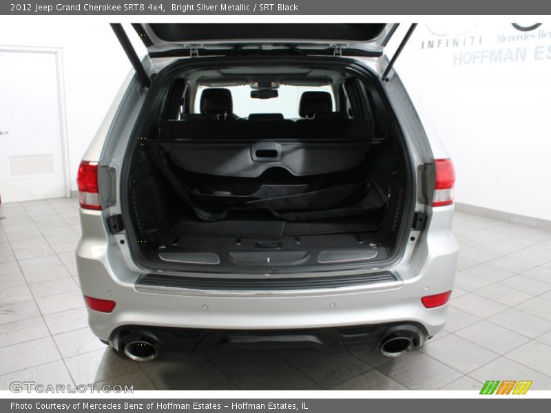 Bright Silver Metallic / SRT Black 2012 Jeep Grand Cherokee SRT8 4x4
