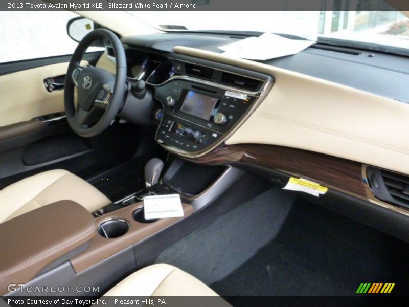  2013 Avalon Hybrid XLE Almond Interior