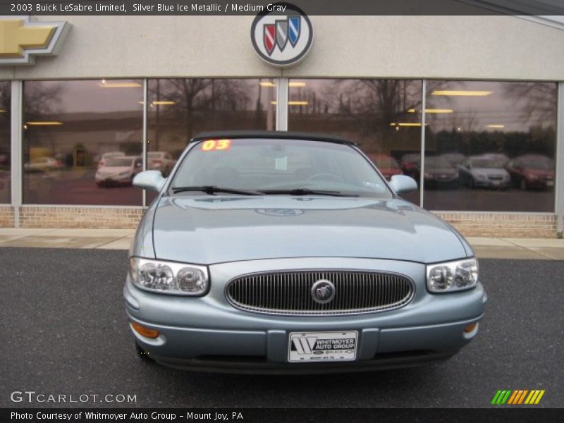 Silver Blue Ice Metallic / Medium Gray 2003 Buick LeSabre Limited