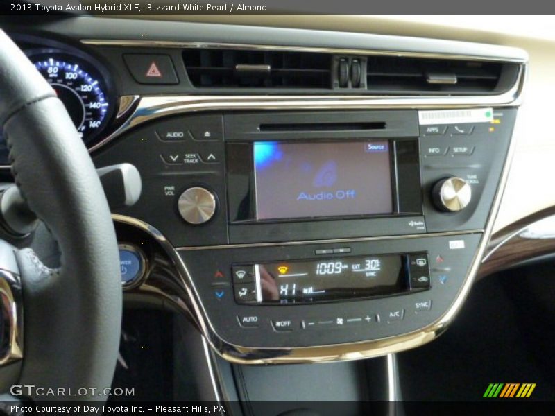 Controls of 2013 Avalon Hybrid XLE