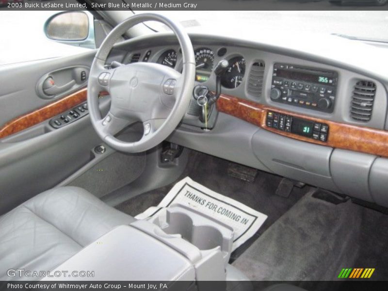 Silver Blue Ice Metallic / Medium Gray 2003 Buick LeSabre Limited