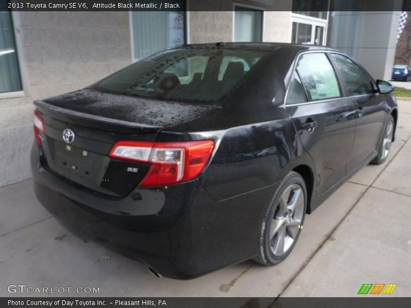 Attitude Black Metallic / Black 2013 Toyota Camry SE V6