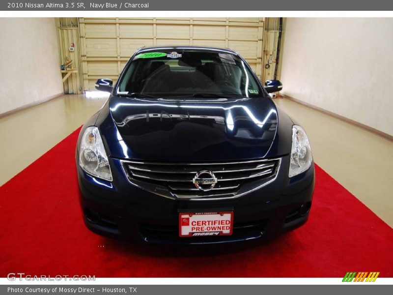 Navy Blue / Charcoal 2010 Nissan Altima 3.5 SR