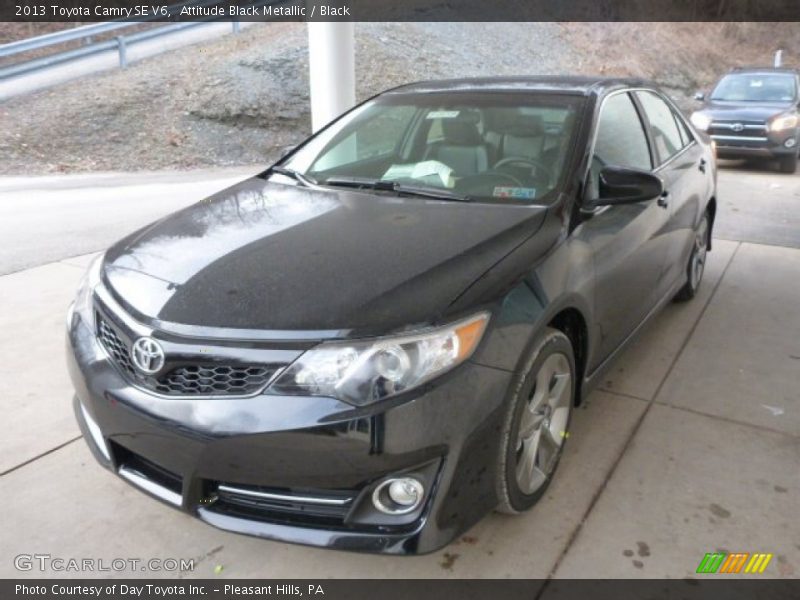 Attitude Black Metallic / Black 2013 Toyota Camry SE V6