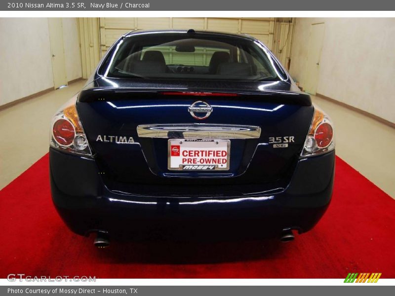 Navy Blue / Charcoal 2010 Nissan Altima 3.5 SR